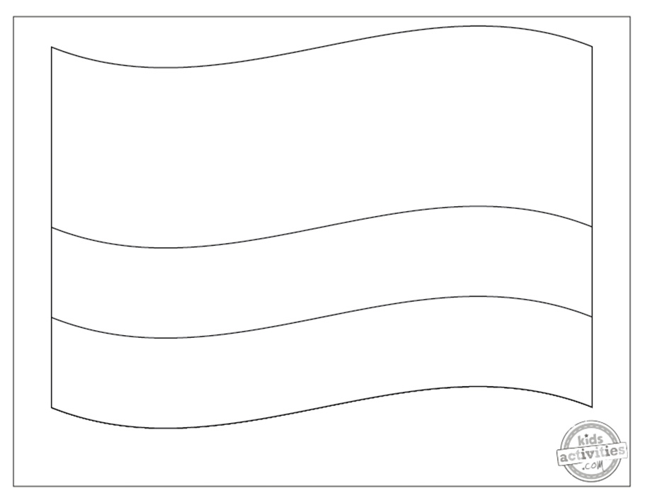 Bright and cheery colombia flag coloring sheets kids activities blog