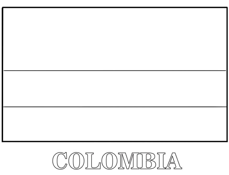 Flag of colombia fãrbung seite
