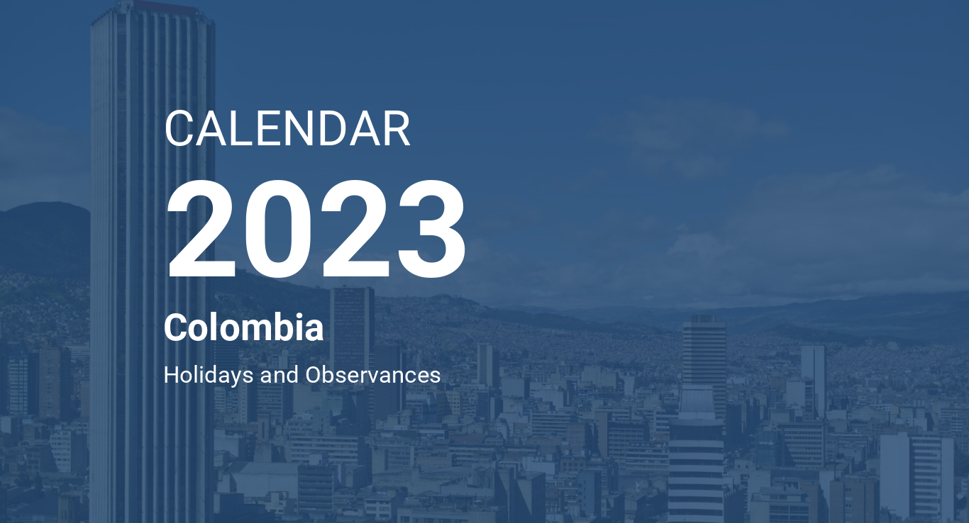 Year calendar â colombia