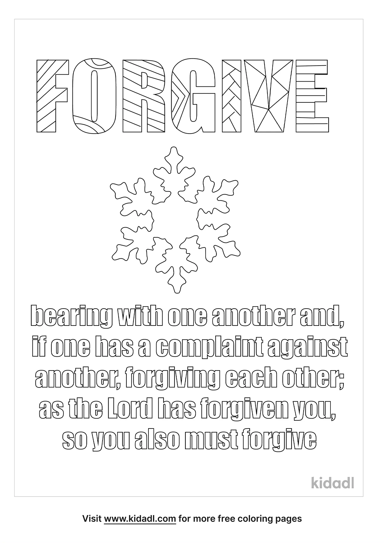 Free colossians coloring page coloring page printables