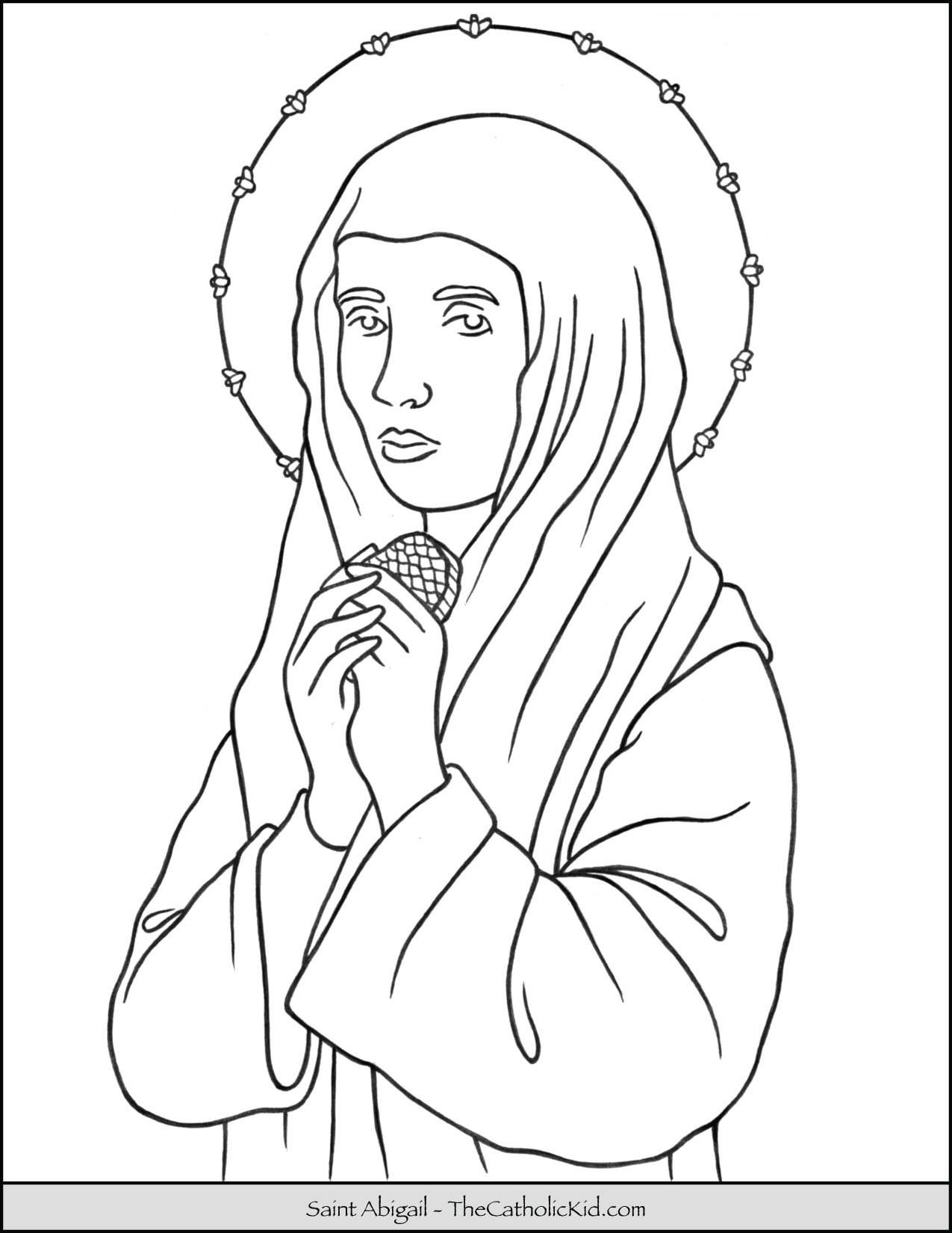 Free printable catholic coloring pages for kids