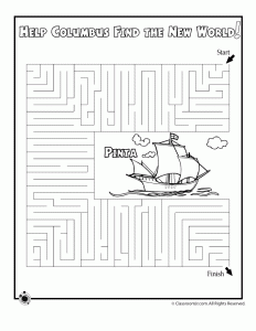 Columbus day worksheets and coloring pages for kids woo jr kids activities childrens publishing