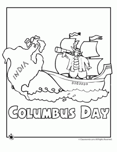 Columbus day worksheets and coloring pages for kids woo jr kids activities childrens publishing