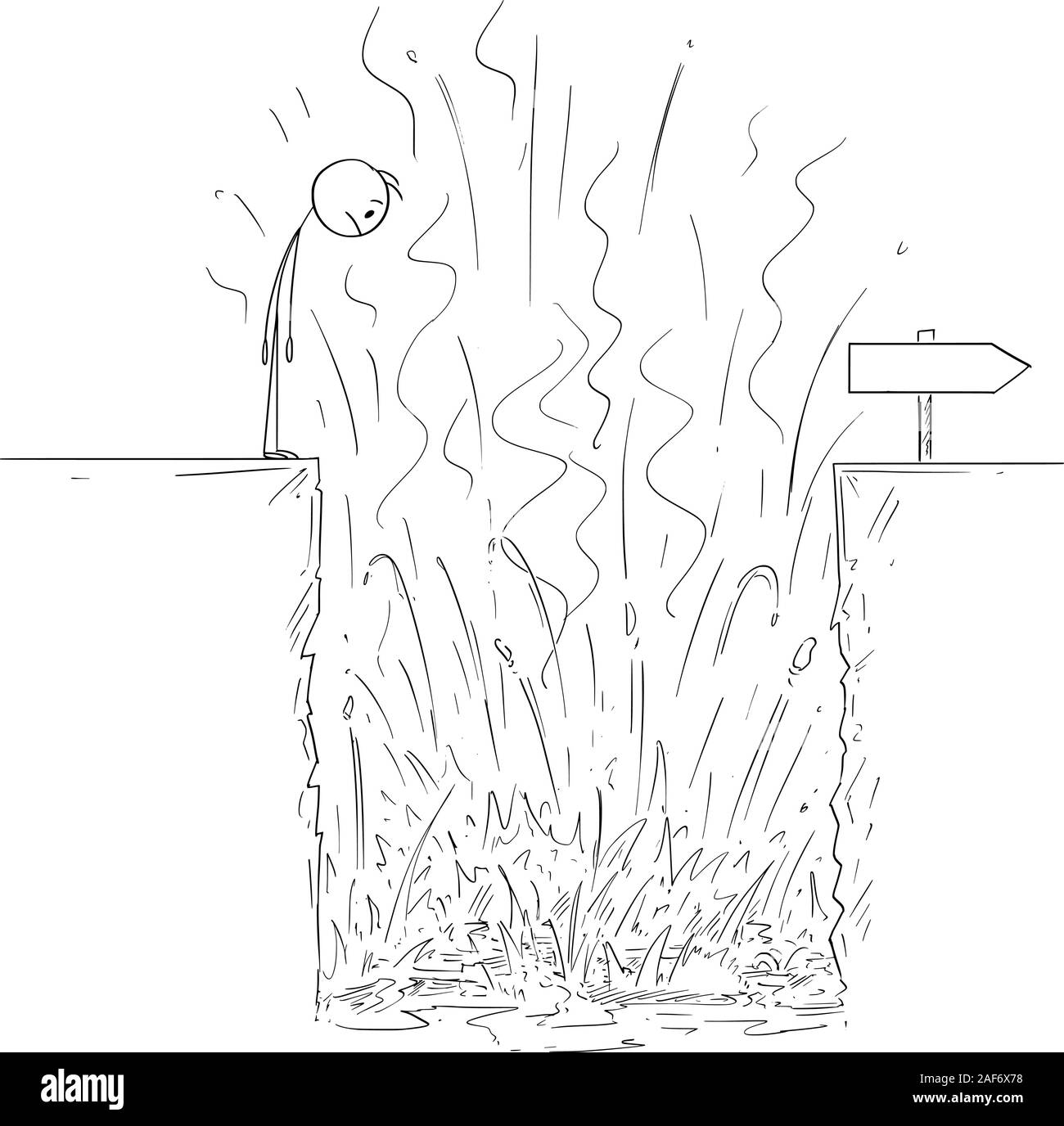Carved lava imãgen vectorial de stock