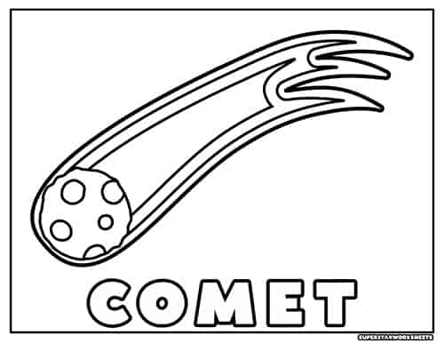 Planets coloring pages