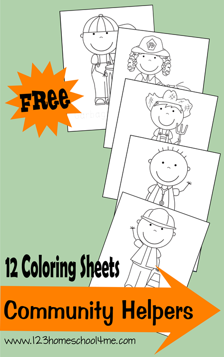 Free printable mmunity helpers loring pages mmunity helpers mmunity helper lesson mmunity helpers preschool