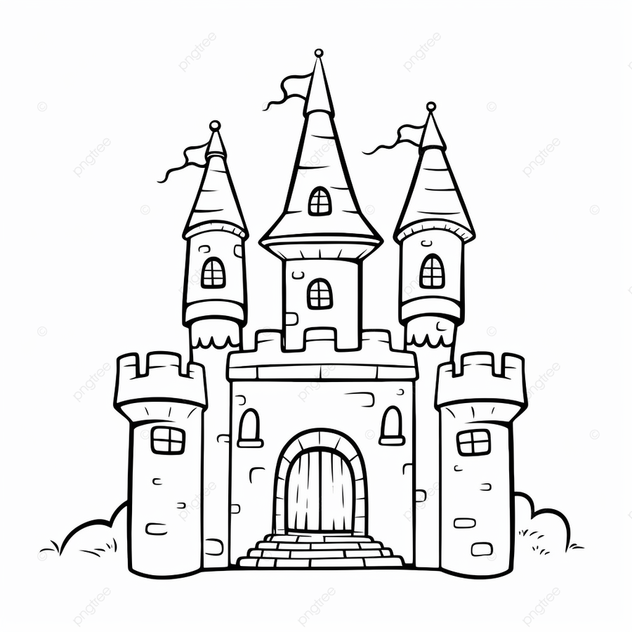 Dibujo de dibujos para colorear castillo png dibujos dibujo del castillo dibujo de anillo dibujo en color png imagen para dcarga gratuita