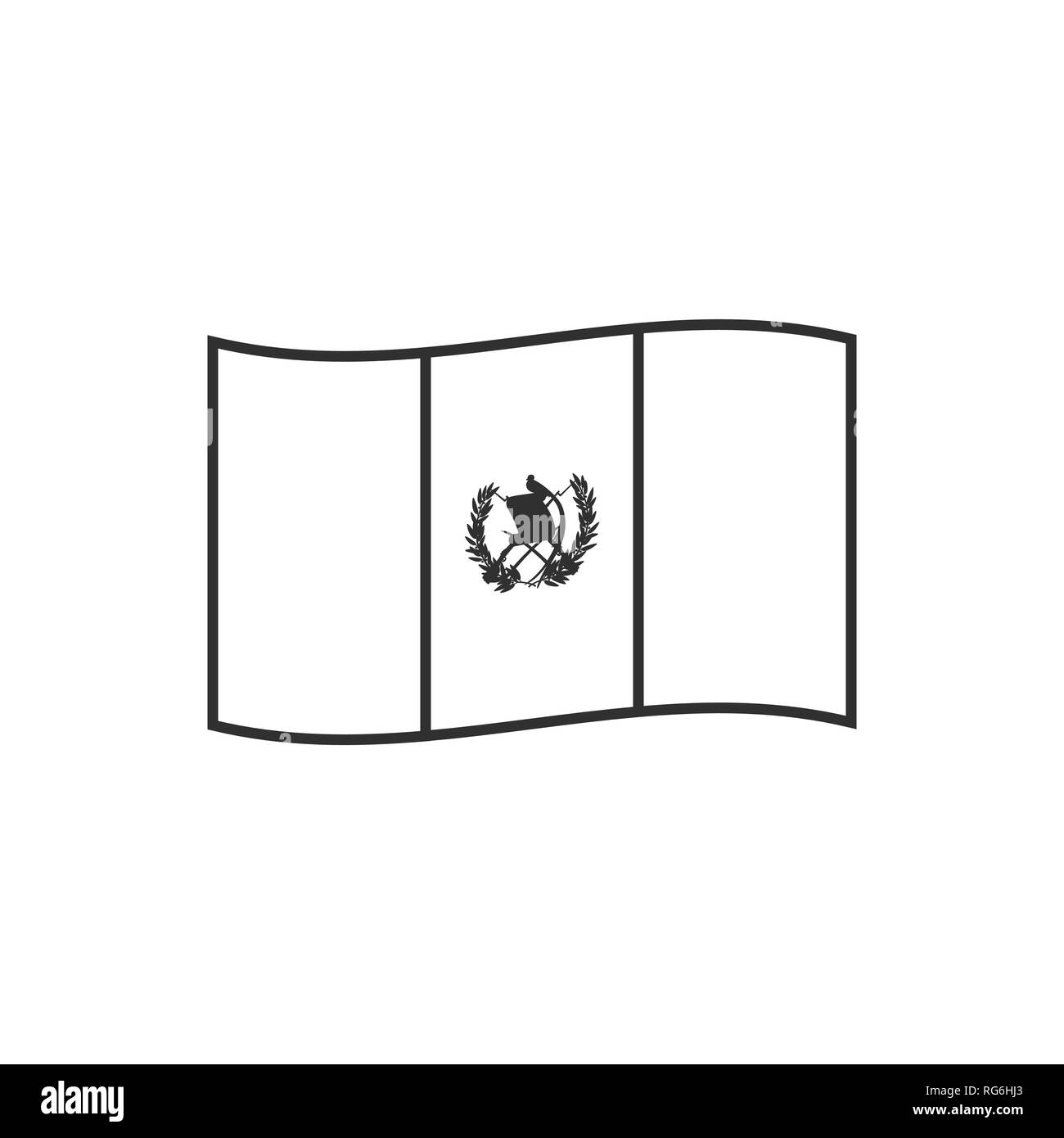 Guatemala flag graphic hi
