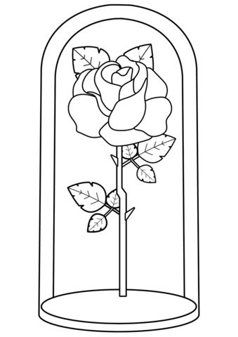 Dibujo de rosa para colorear dibujos para colorear imprimir gratis