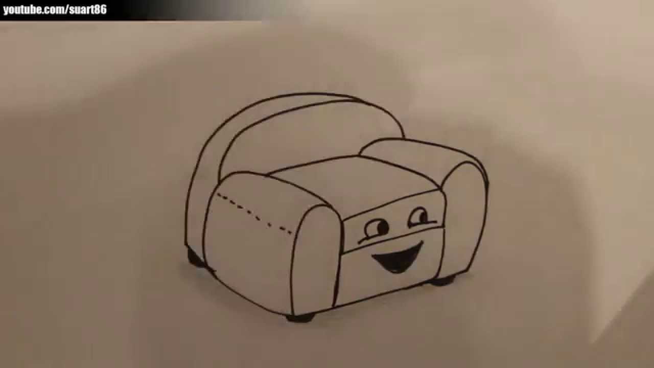 O dibujar una silla