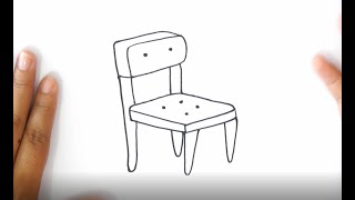 Cão dibujar una silla ðª dibujo de una silla paso a paso ðª