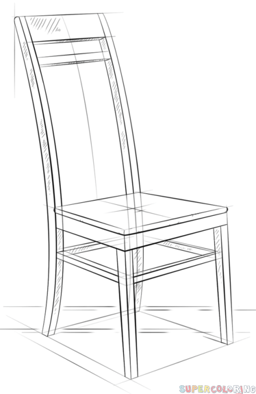 Cãmo dibujar una silla tutorial de dibujo paso a paso