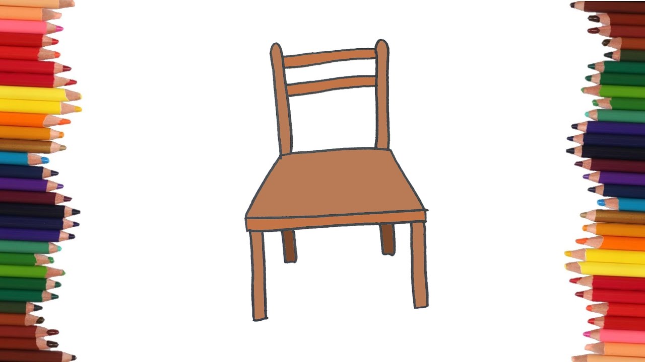 Cãmo dibujar una silla paso a paso dibujo de silla