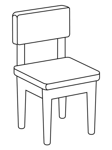 Chair emoji coloring page free printable coloring pages