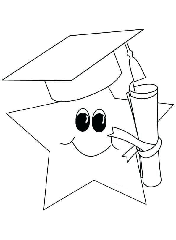 Pin by on graduaciãn graduation cards handmade kindergarten graduation star coloring pag