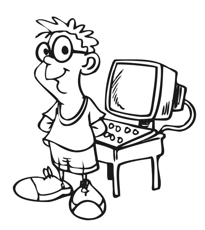 Puter coloring pages
