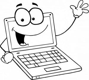 Puter coloring pages printable pdf