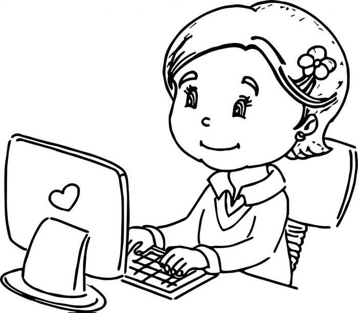 Puter coloring pages printable pdf