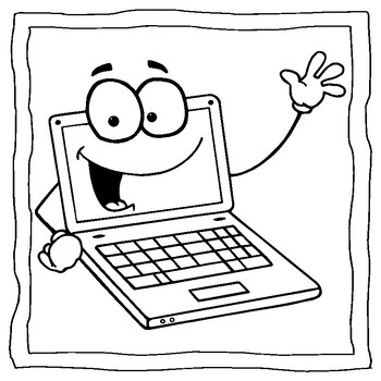 Puter colouring pages puter science colouring book by abdell hida