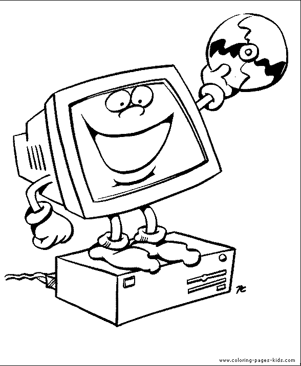 Puter coloring pages