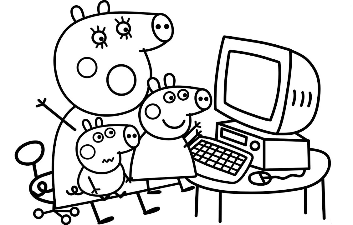 Puter coloring pages