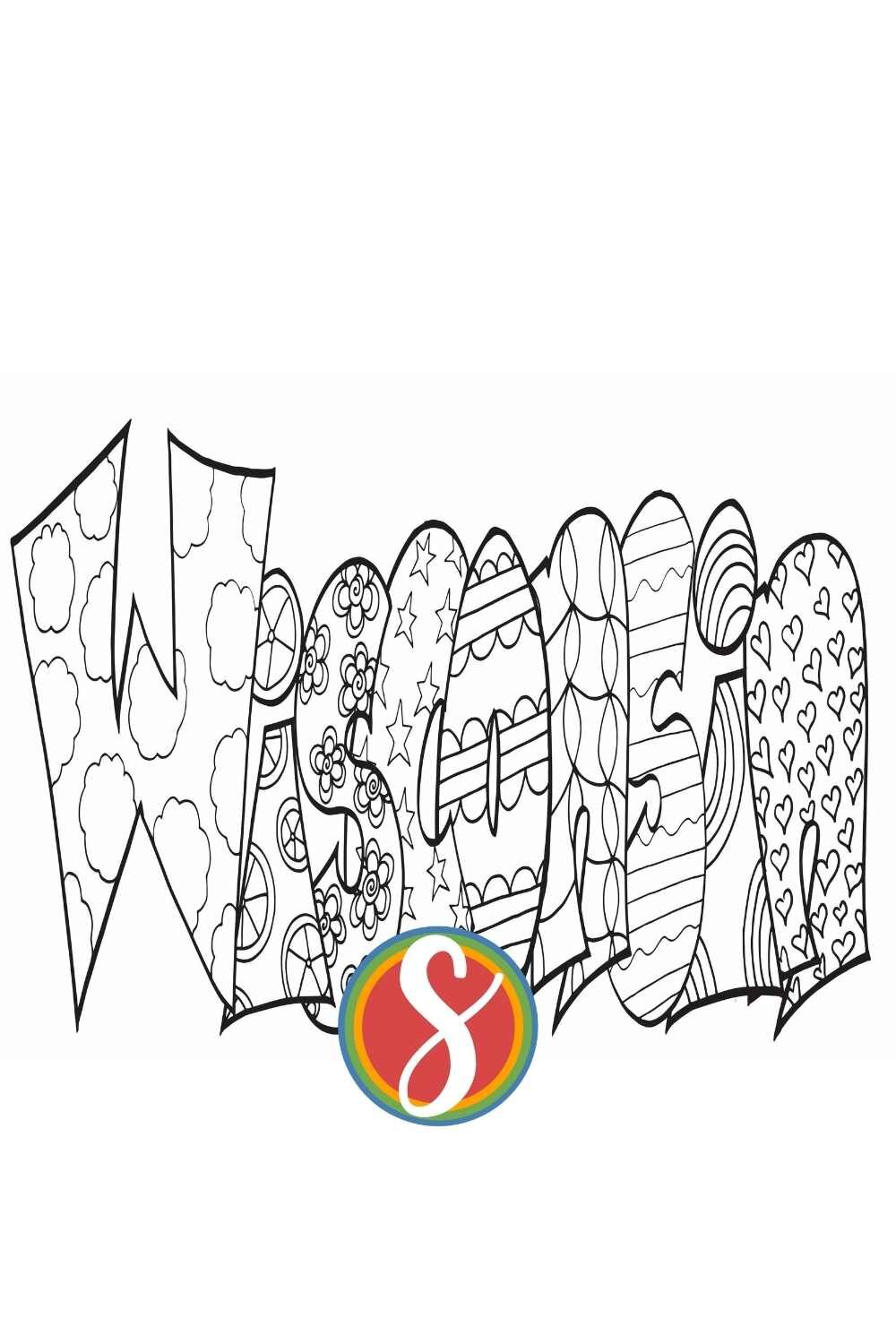 Free wisconsin activity printables â stevie doodles
