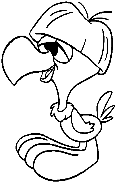 Condor coloring page