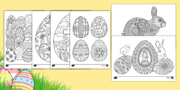 Nejo de pascua para imprimir lorear mindfulness