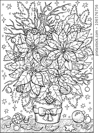 Christmas and new year vector illustration with