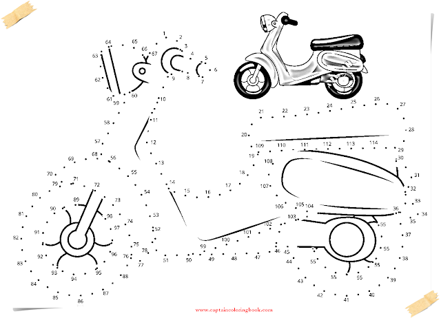 Vehicles dot to dots