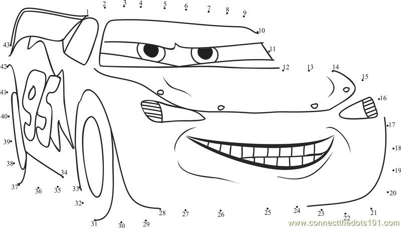 Download or prt smart car dot to dot prtable worksheet from cartoons cars