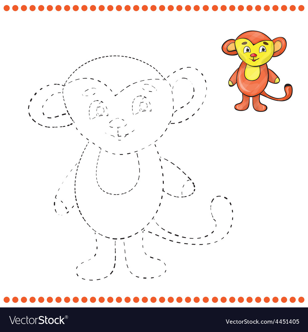 Connect the dots and coloring page royalty free vector image