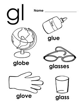 Printable beginning blends and digraphs no prep worksheets and coloring pages