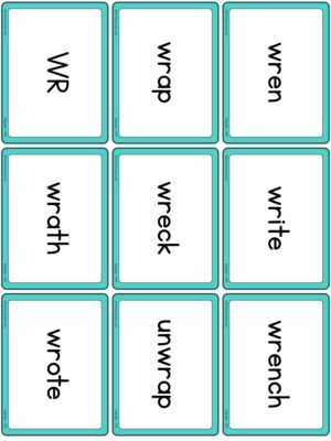 Initial consonant blends â esl flashcards