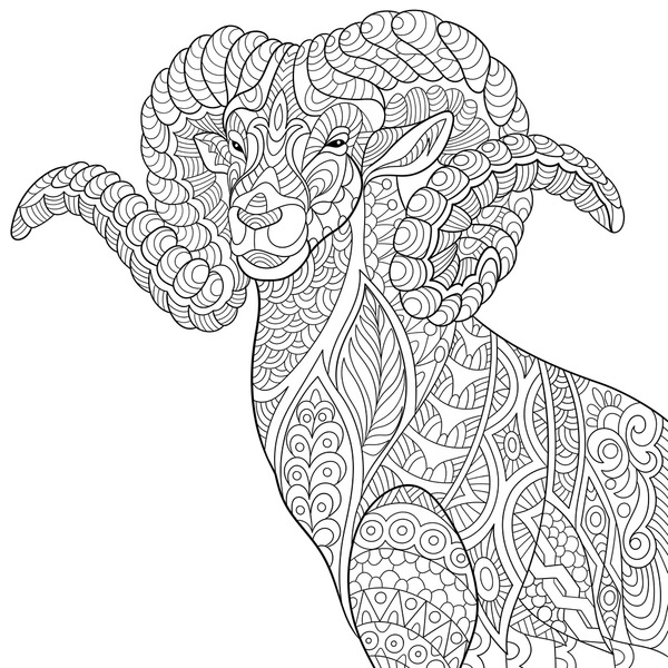 Imãgenes fotos de stock objetos en d y vectores sobre capricorn coloring pages