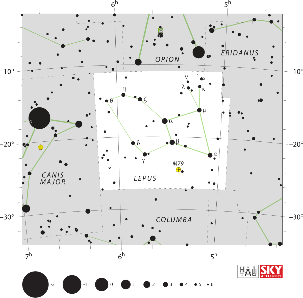 Lepus constellation