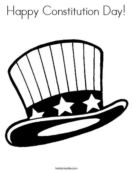 Happy constitution day coloring page constitution day toddler coloring book coloring pages