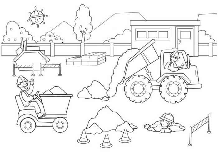 Kindergarten coloring pages pdf free
