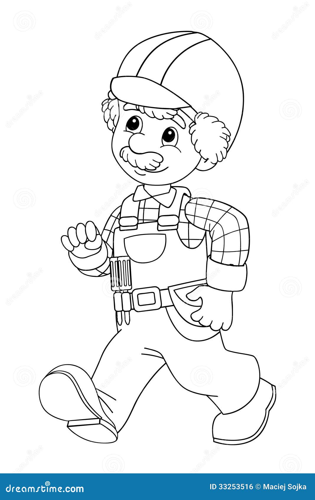 The coloring plate