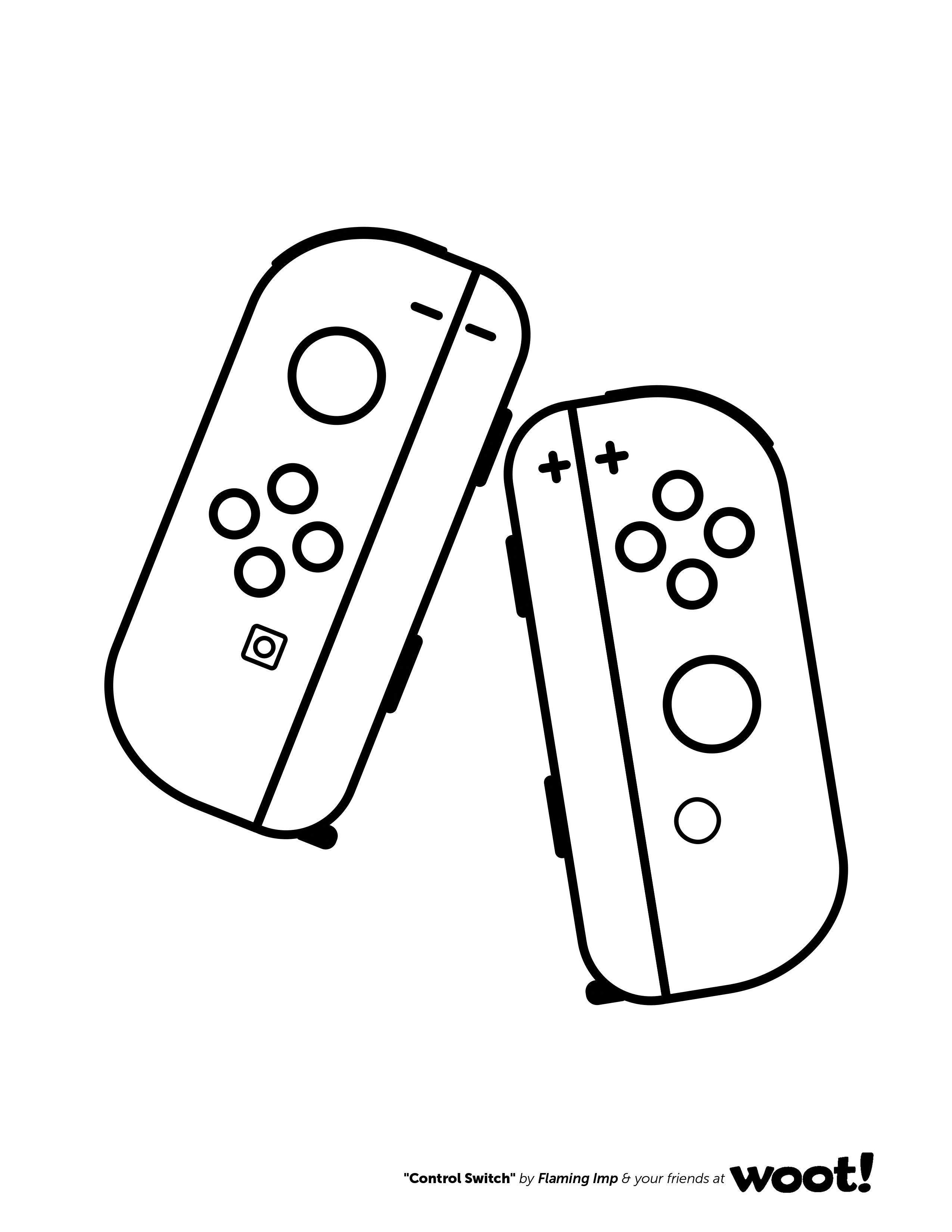 Free digital download coloring page