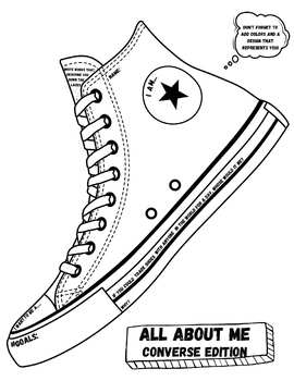 All about me converse get to know me fun activity back to school bts