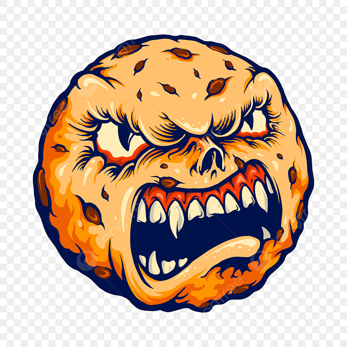 Cookie monster png transparent images free download vector files