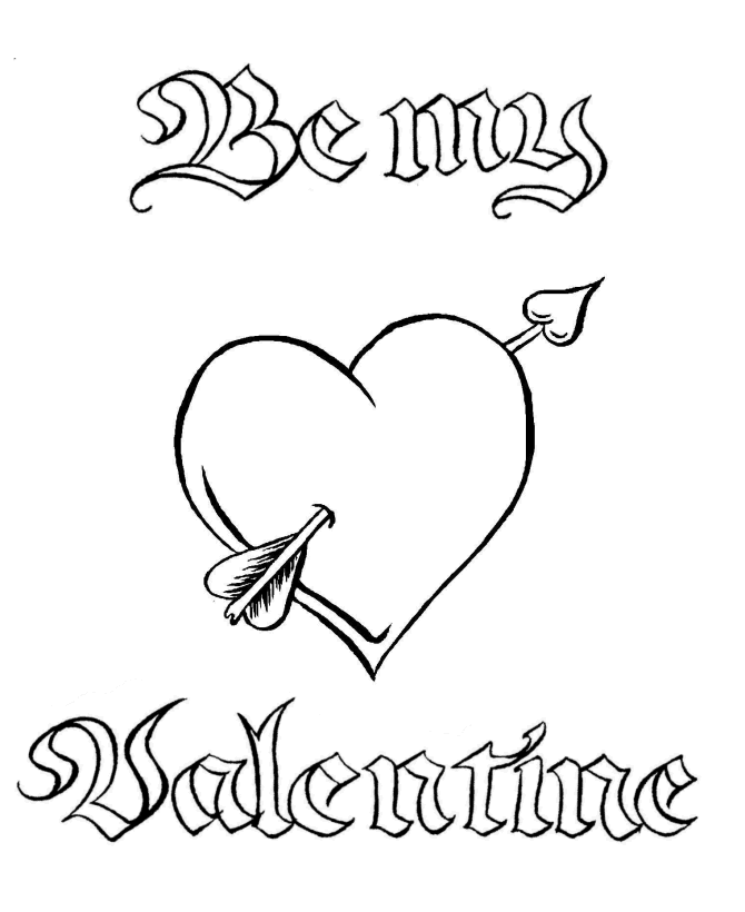 Bluebonkers free printable valentines day hearts coloring page sheets