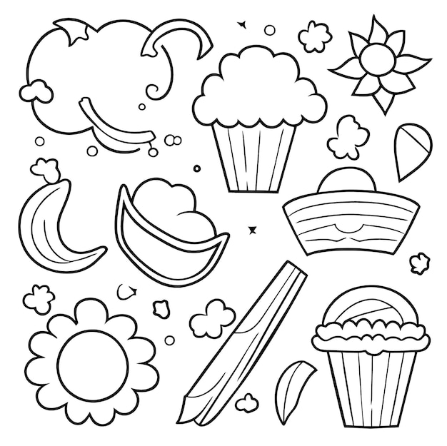 Page cookie coloring page images