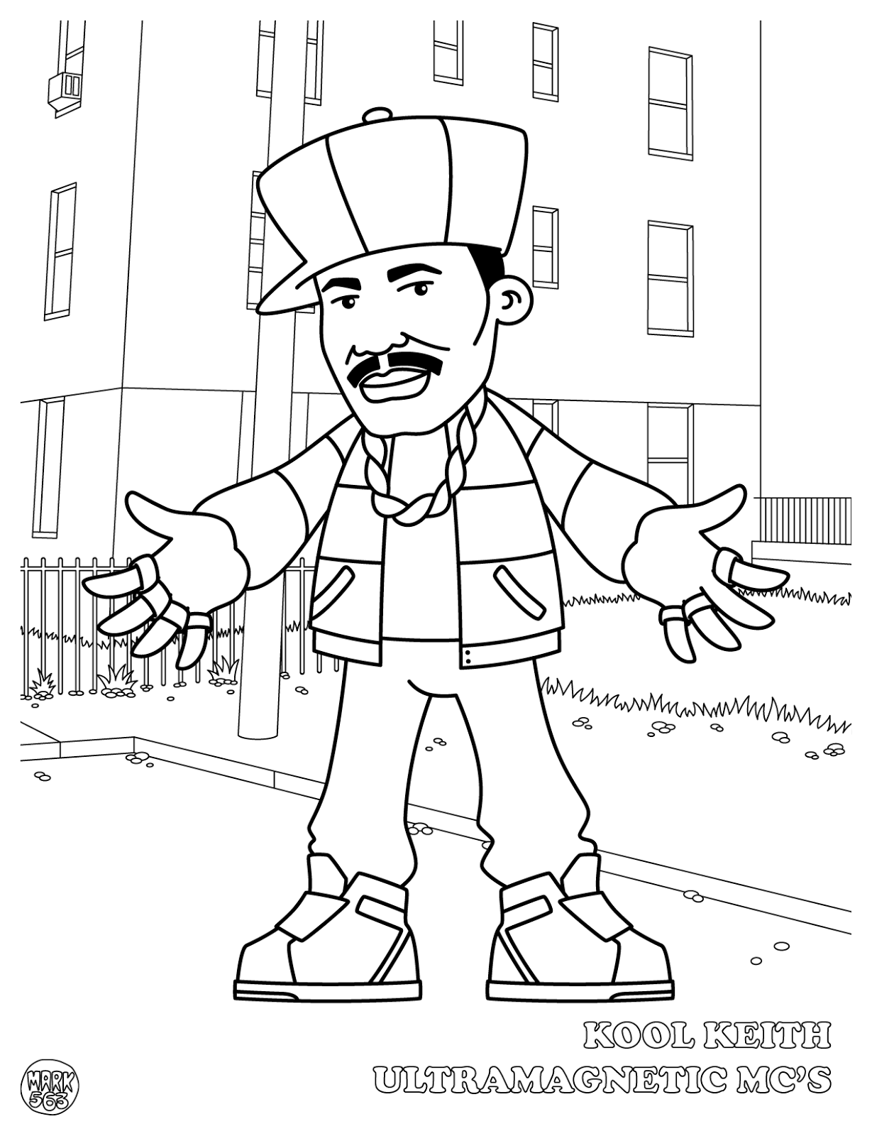 Hip hop coloring book by mark â spray paint markers art supplies