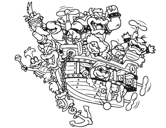 Mario coloring pages