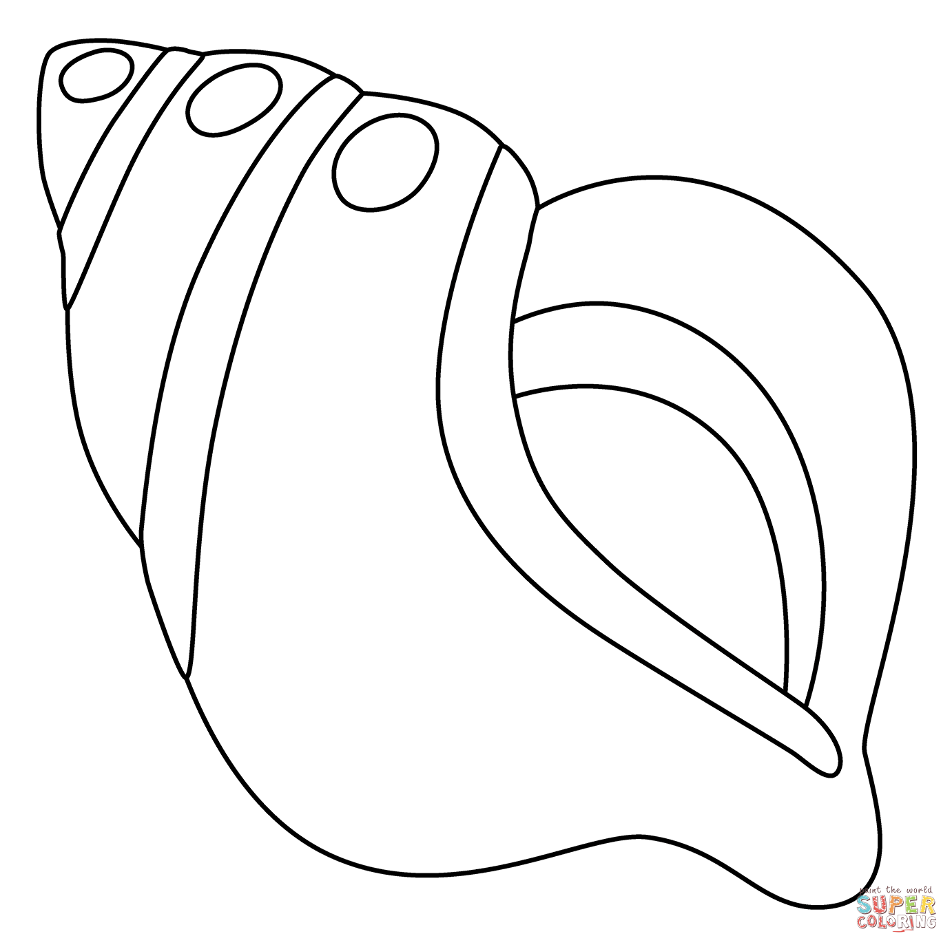 Spiral shell emoji coloring page free printable coloring pages