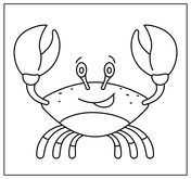 Crustacean coloring pages free coloring pages