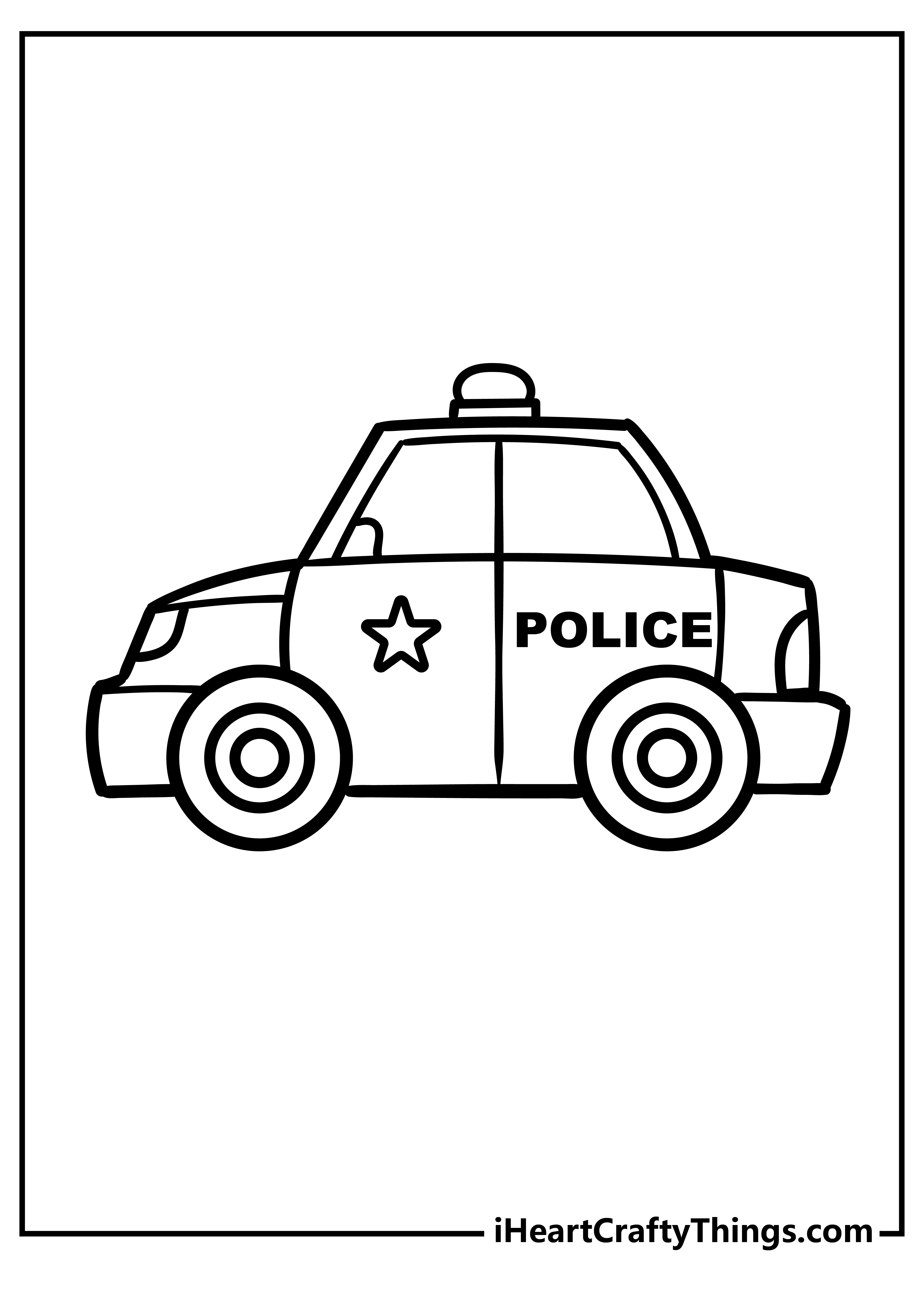 Police car coloring pages police cars cars coloring pages kids police car