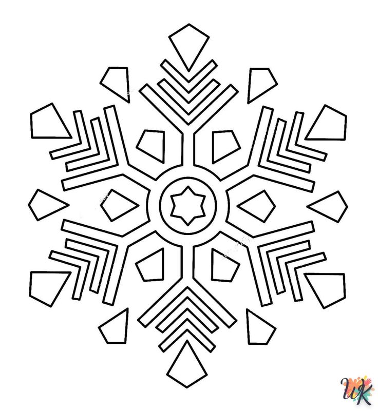 Dibujos para colorear copos de nieve en copos de nieve dibujos para colorear dibujos